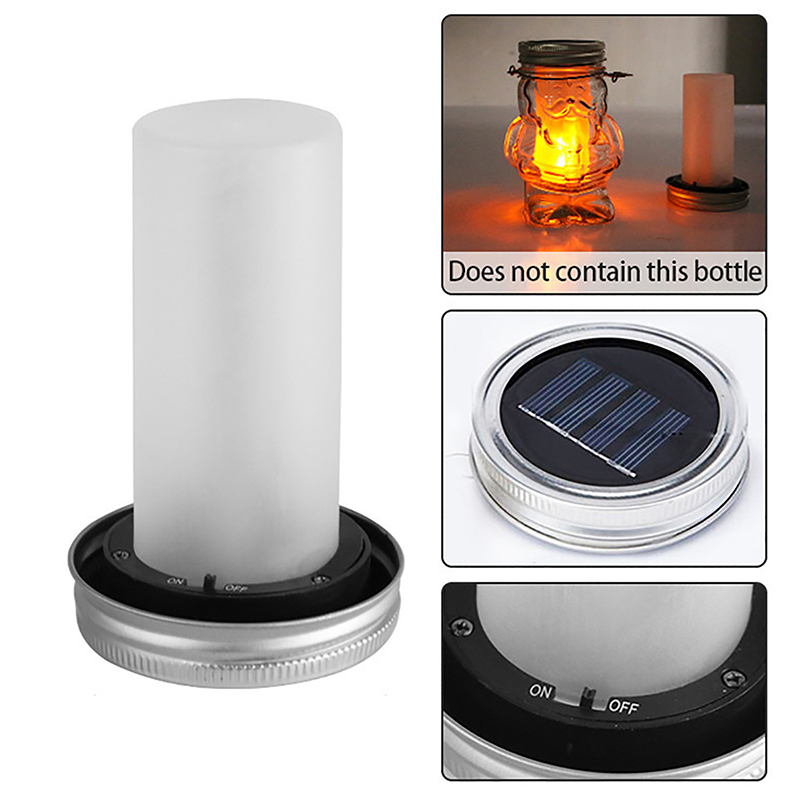 Fire Torch Solar - Lámpara de luz LED Solar para