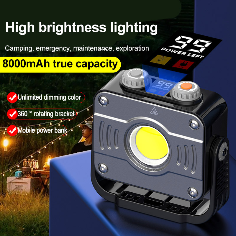 Zumtobel Outdoor Lighting - Linterna de Trabajo Recargable de 8000