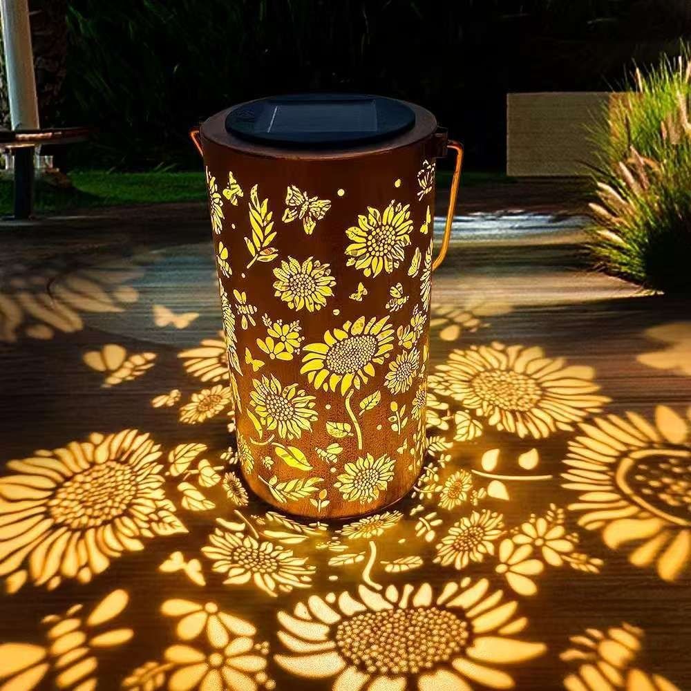 Outdoor Lighting Ground - Luz de girasol y luz de