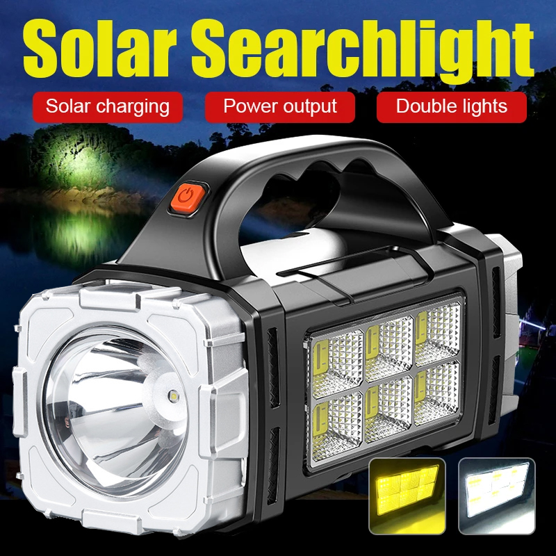 Fire Torch Solar - Potente linterna LED 2024 USB +