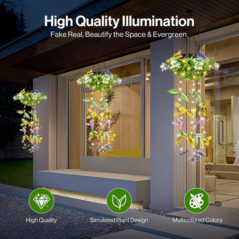 Dusk To Dawn Bulb - Lámparas Solares Decorativas para Exteriores, Guirnaldas