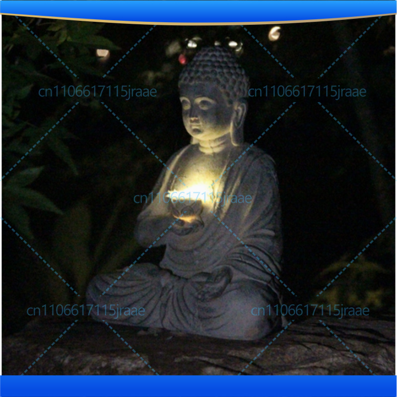 Outdoor Zen Lighting - Decoración de Jardín Zen, Estatua de