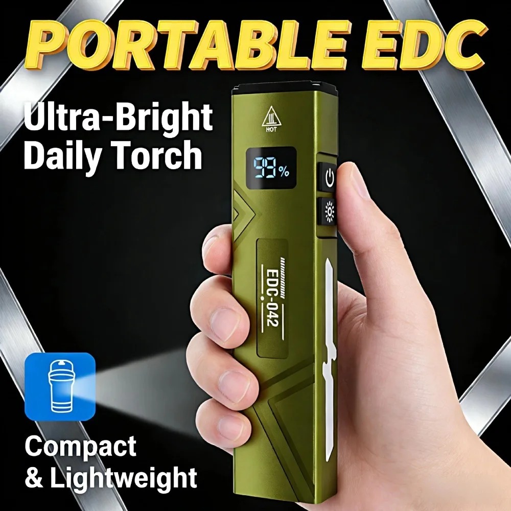Outdoor Lighting Types - Nueva Linterna EDC Mini Súper Brillante,