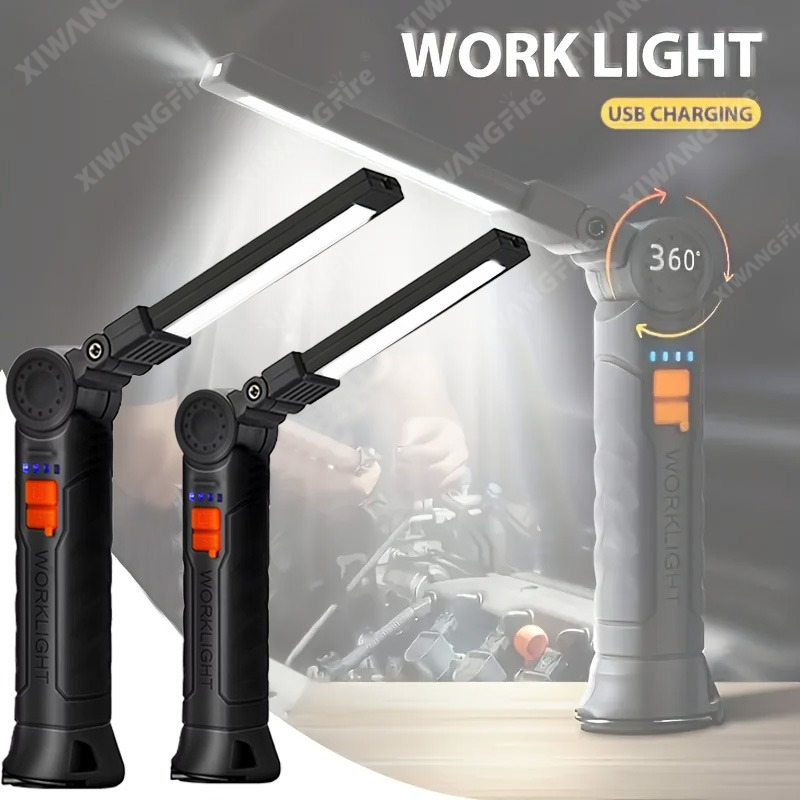 Outdoor Lighting House - Linterna LED recargable, luz de trabajo