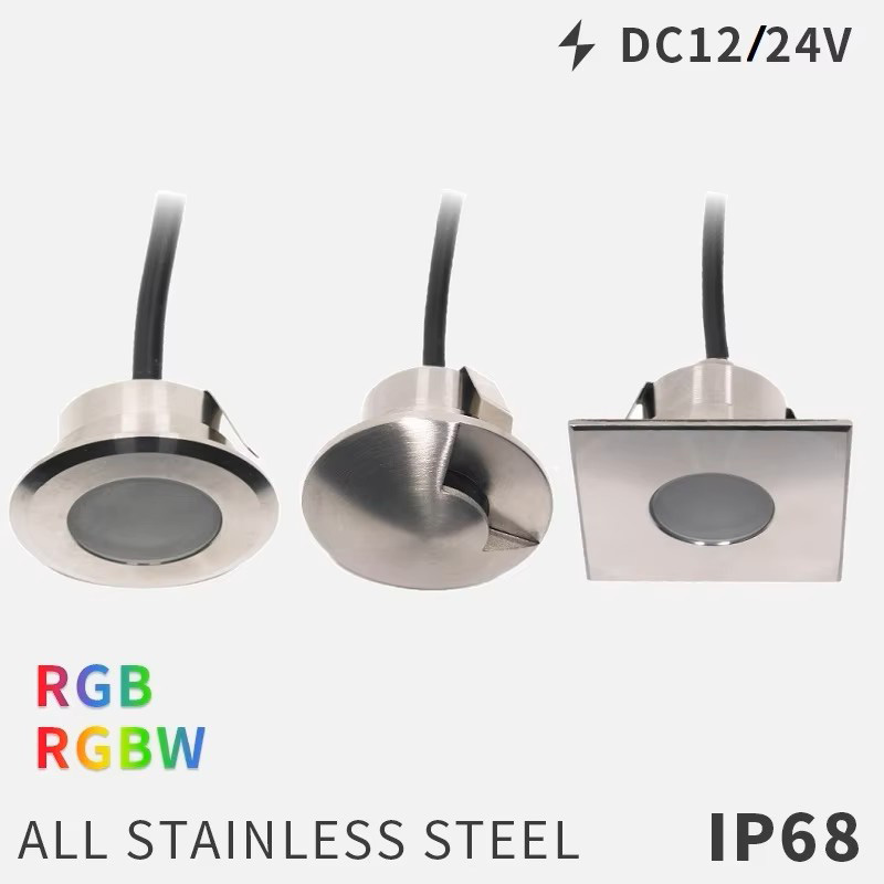 Ground Light Recessed - QITU-luces LED para jardín al aire
