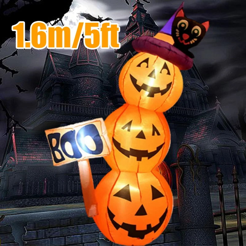 Outdoor Lighting Ideas For Party - Modelo inflable de calabaza para Halloween,