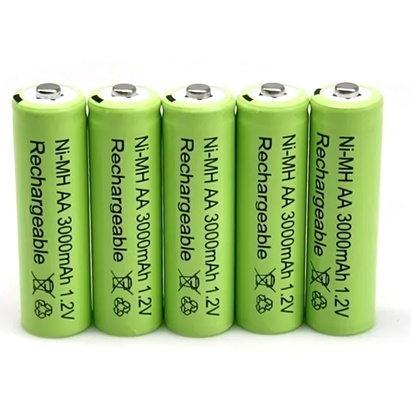 Fire Torch Solar - Baterías recargables NiMH de 1,2 V