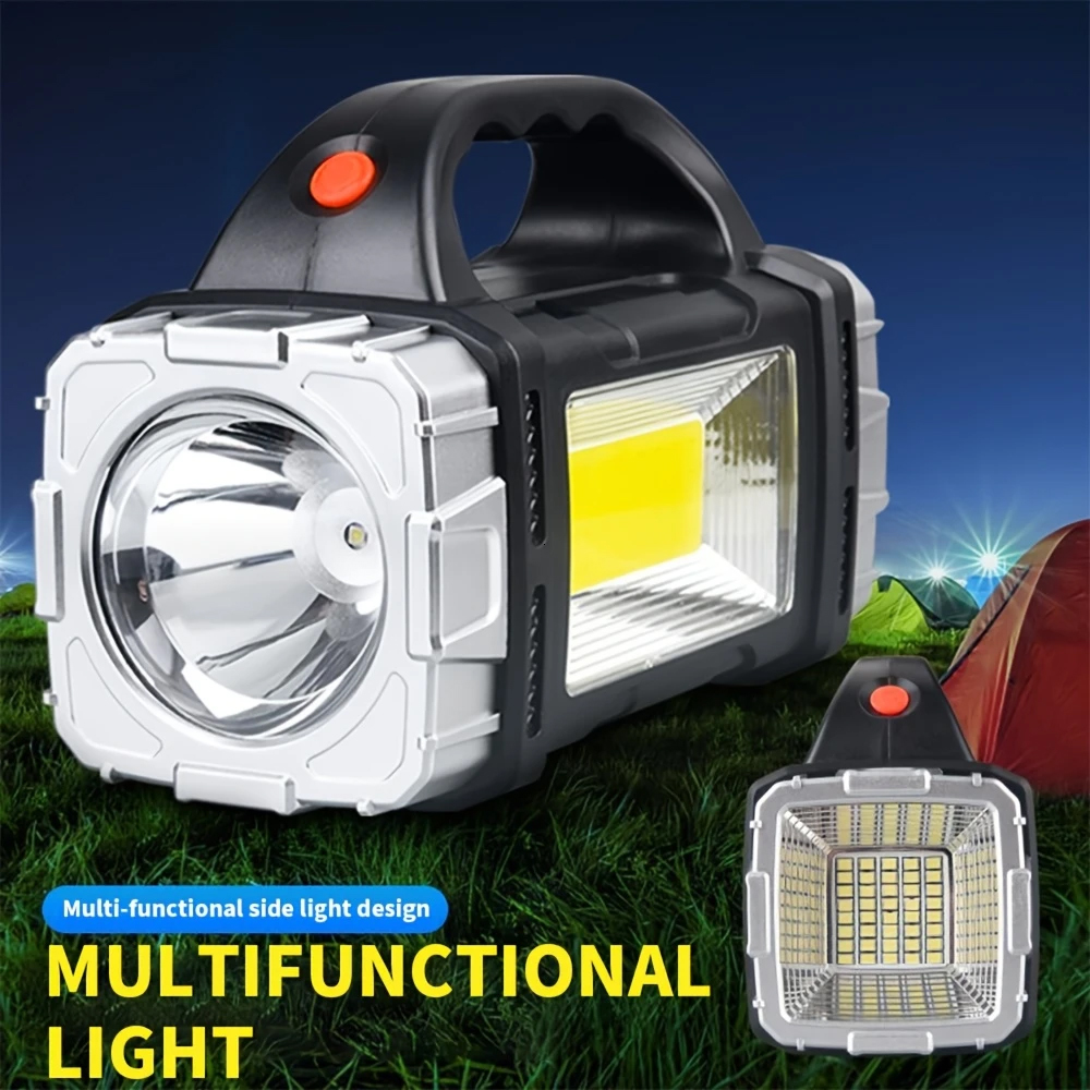 Outdoor Lighting Portable - Potente linterna recargable por USB, luz