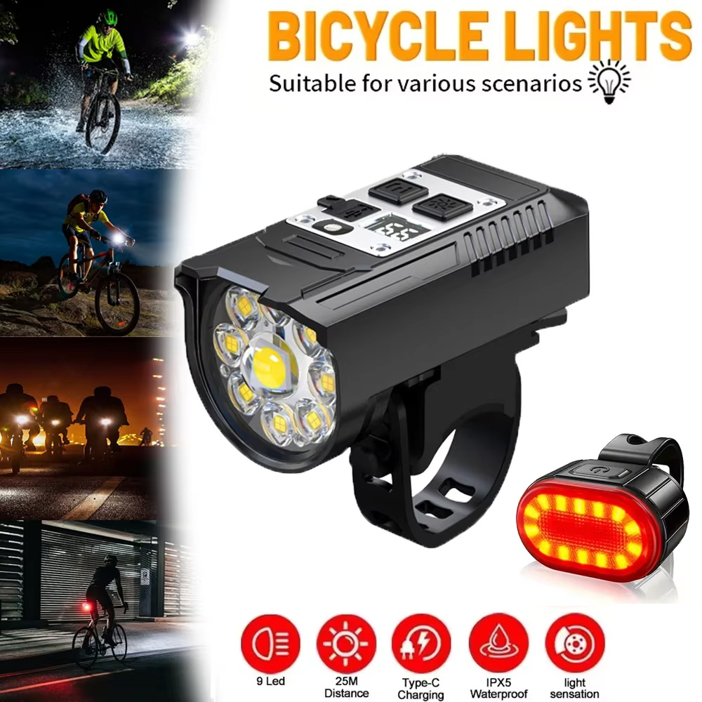 Outdoor Lighting Ideas For Party - Luz Delantera para Bicicleta de 9