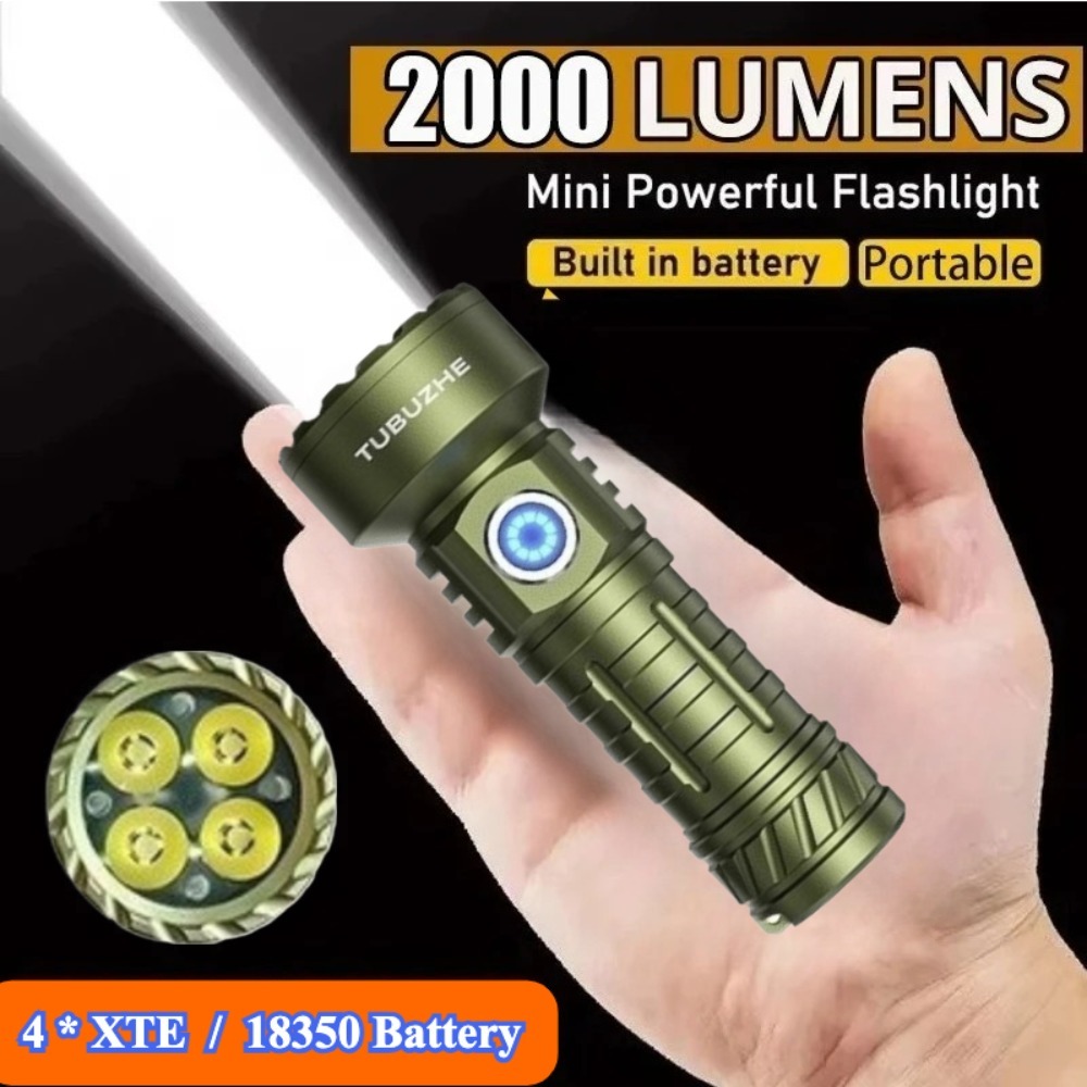 Outdoor Lighting Types - Mini Linterna de Acero Tipo Cañón,