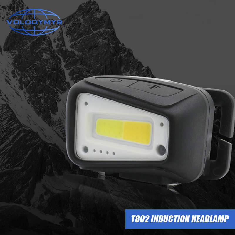 Outdoor Lighting With Motion Sensor - VOLODYMYR Linterna frontal LED COB impermeable