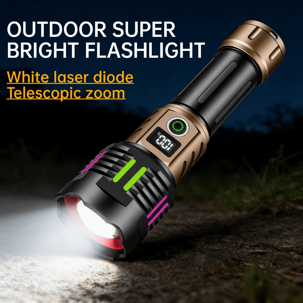 Outdoor Lighting Types - Linterna LED de luz blanca superbrillante,