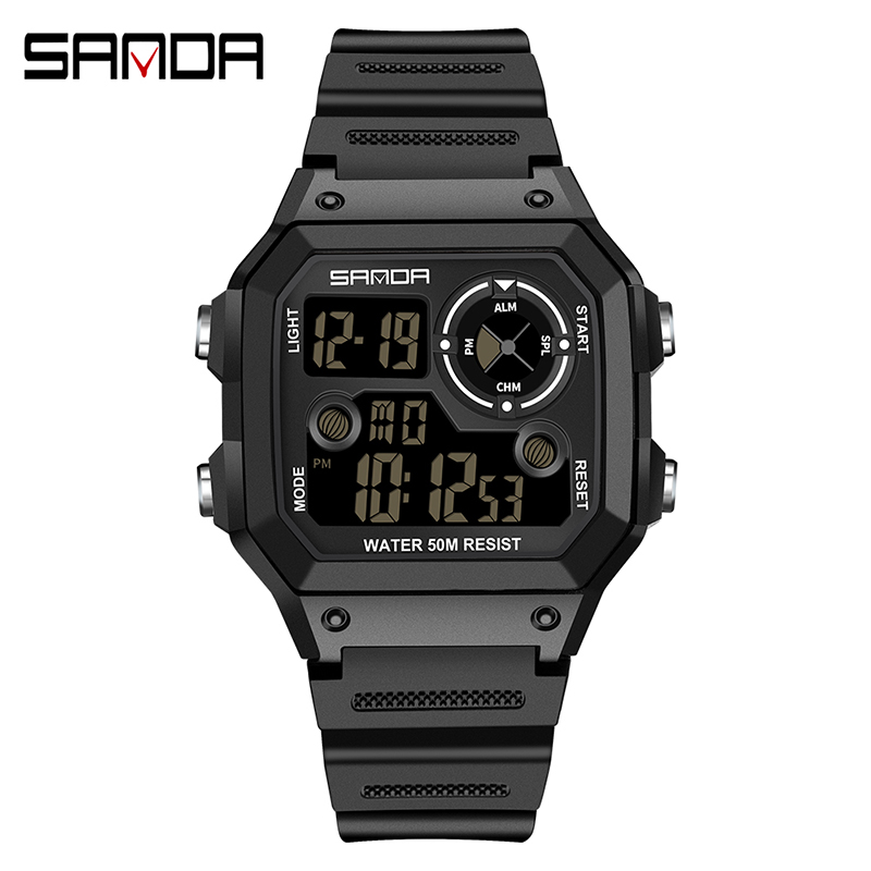 Outdoor Lighting Deck - Reloj Deportivo SANDA 418 2026, Nuevo