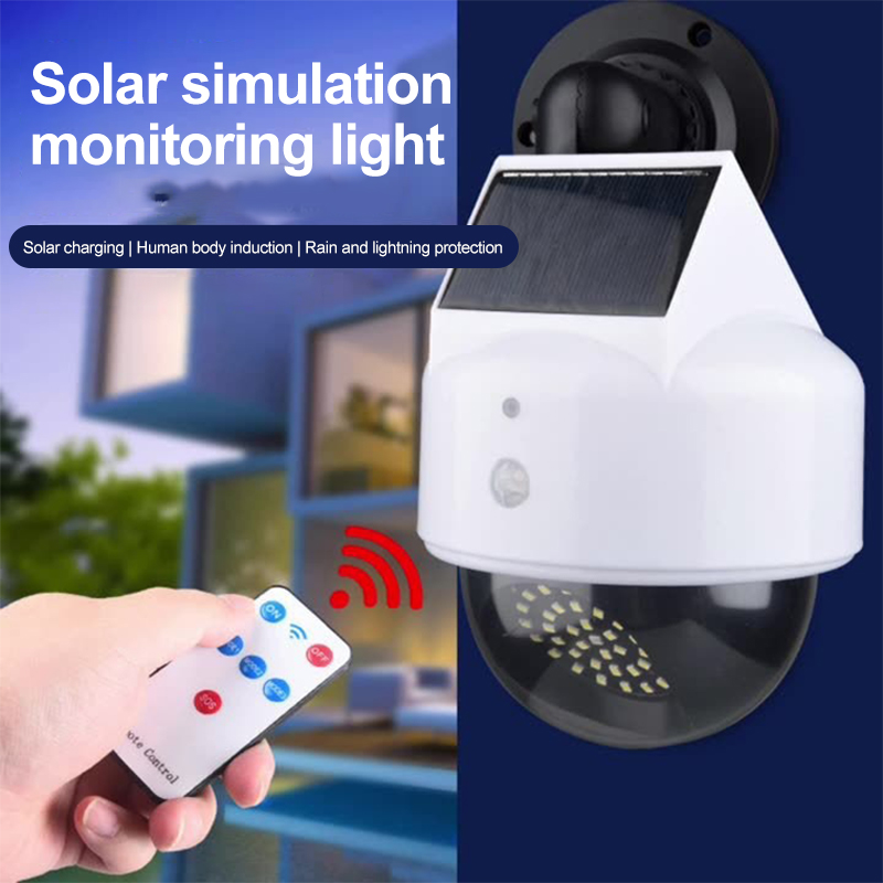 Outdoor Lighting With Motion Sensor - Cámara de simulación Solar, Sensor de
