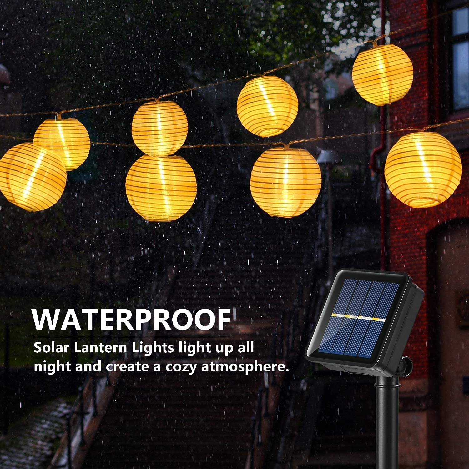 Linterna impermeable, guirnald - Outdoor Lighting Driveway reseña y precio