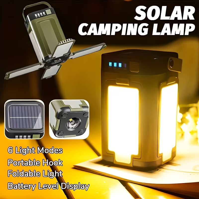 Lámpara Solar Portátil para Ca - Outdoor Lighting Portable reseña y precio