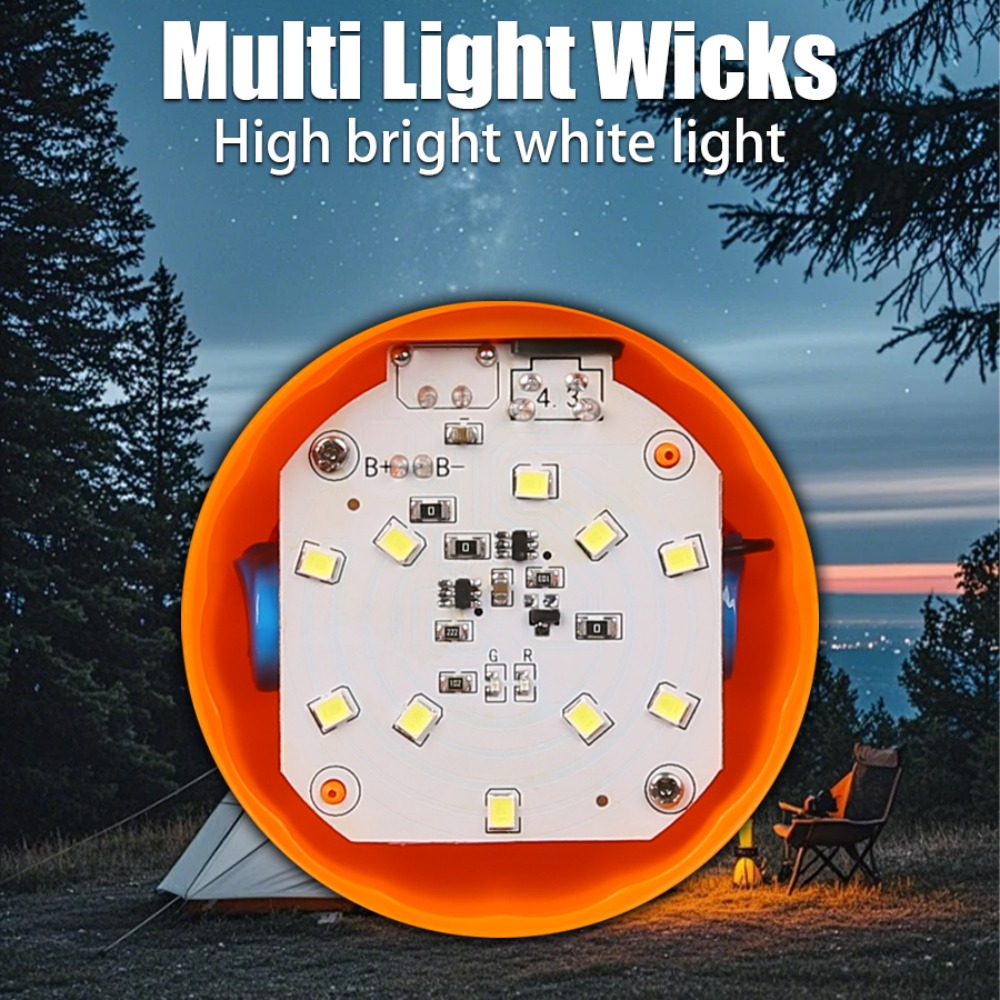 Lámpara portátil para acampar, - Outdoor Lighting Portable reseña y precio