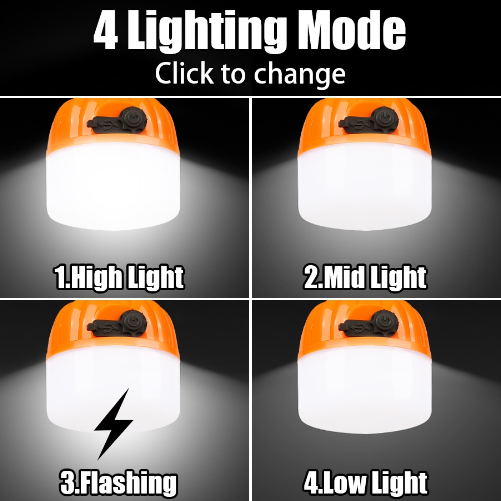 Lámpara portátil para acampar, - Outdoor Lighting Portable reseña y precio