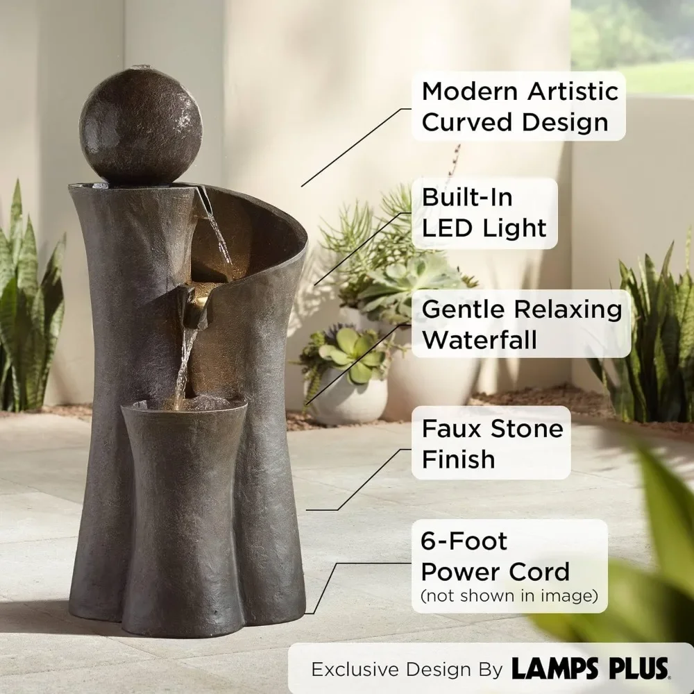 # # Para fuente de agua de bur - Outdoor Zen Lighting reseña y precio