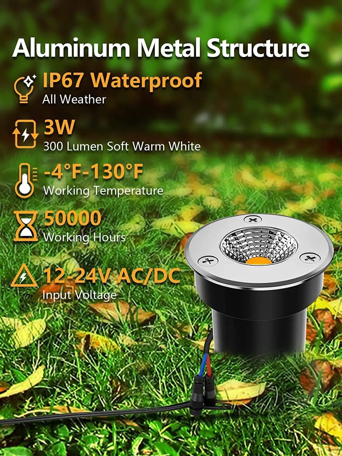 Iluminación LED para Jardín Ex - Ground Light Recessed reseña y precio