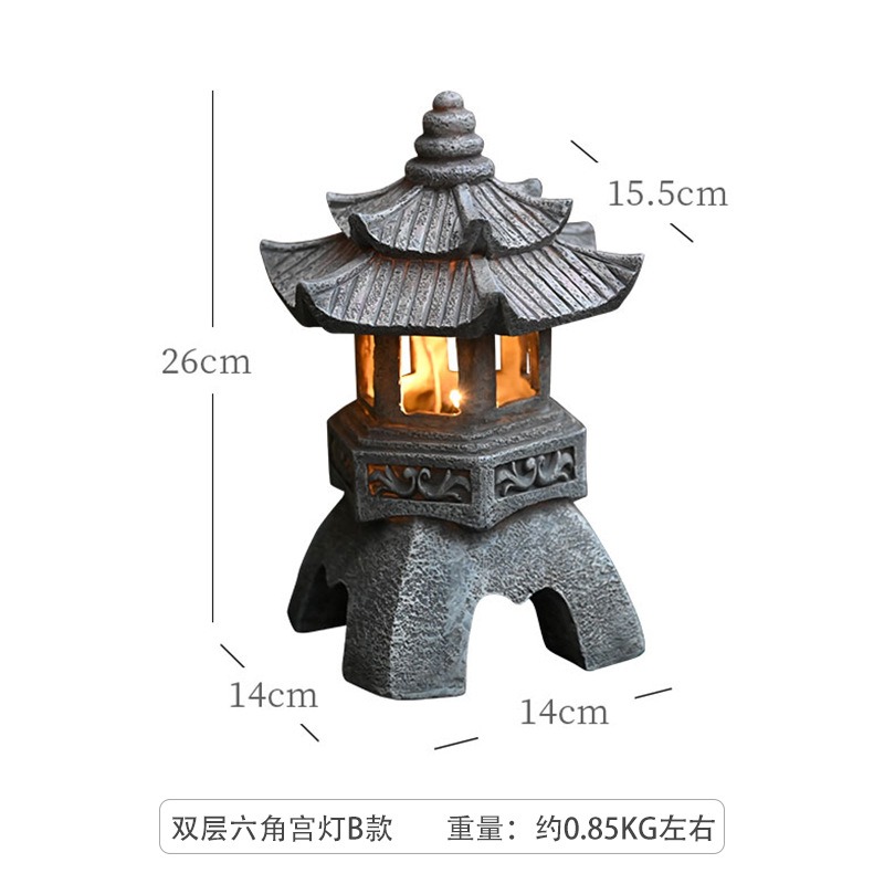 Estatuas de Pagoda, Estatua So - Outdoor Zen Lighting reseña y precio