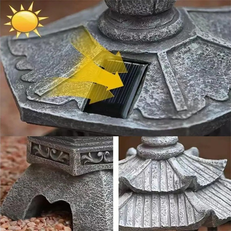 Estatuas de Pagoda, Estatua So - Outdoor Zen Lighting reseña y precio