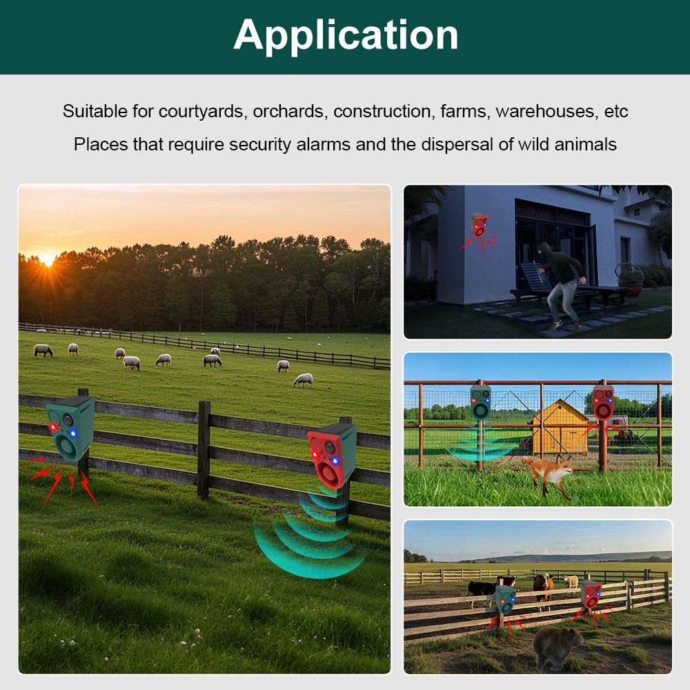 Ahuyentador de Animales con Se - Outdoor Lighting With Motion Sensor reseña y precio