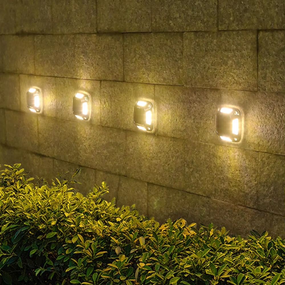4 Luces Solares LED para Jardí - Ground Light Recessed reseña y precio