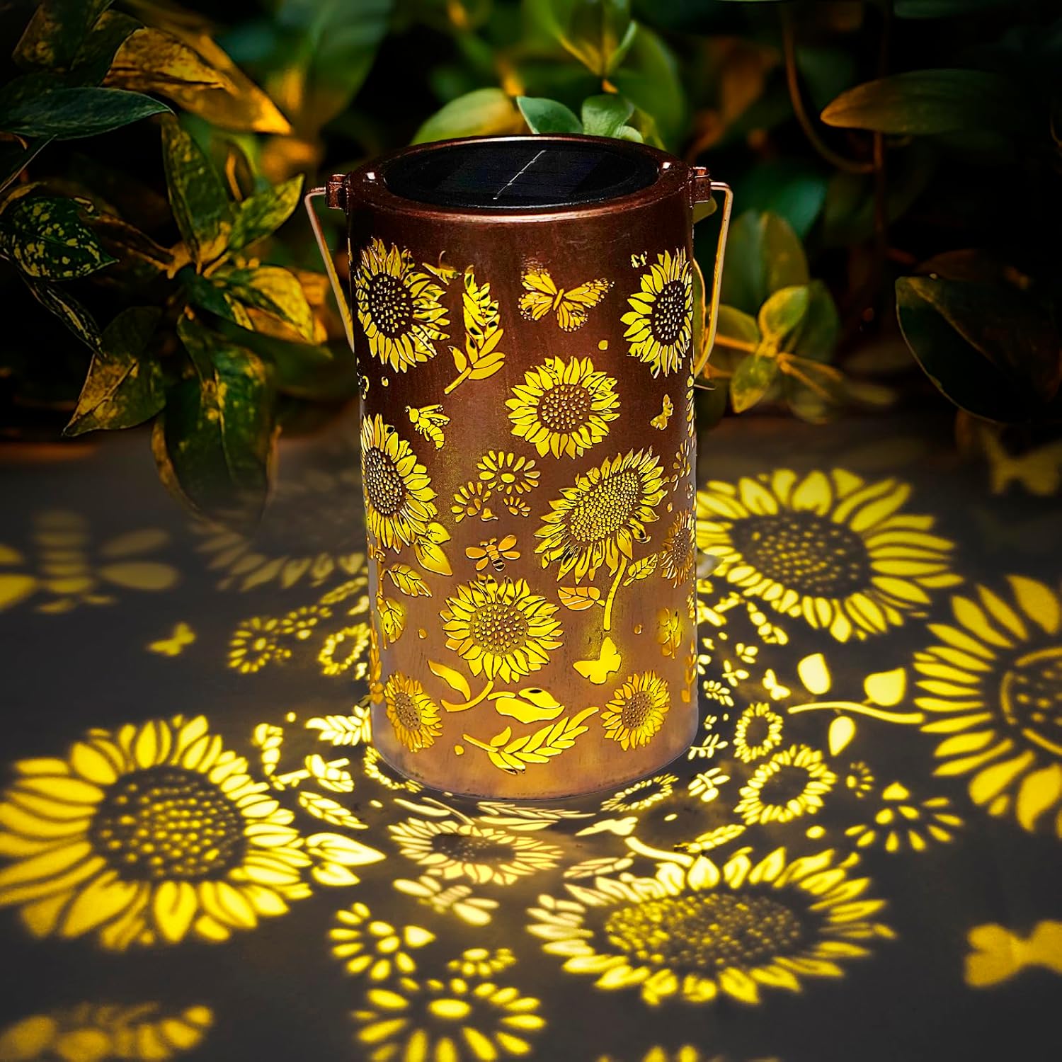 Luz de girasol y luz de sombra - Outdoor Lighting Ground reseña y precio