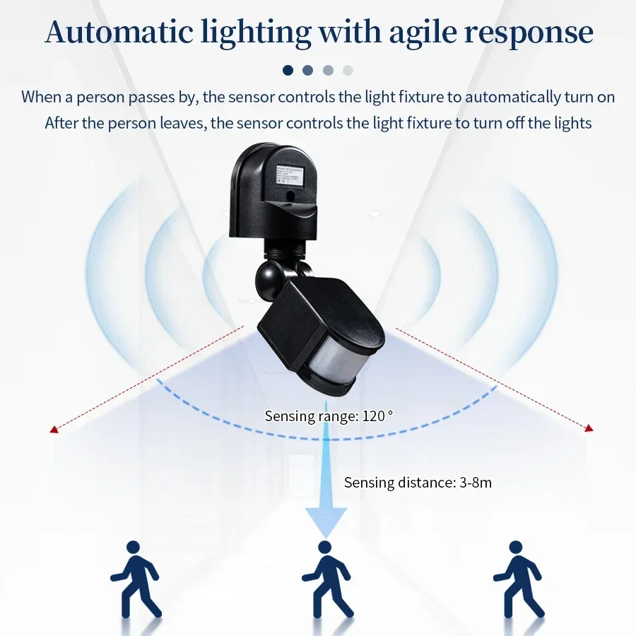 Sensor de movimiento PIR de 11 - Outdoor Lighting With Motion Sensor reseña y precio