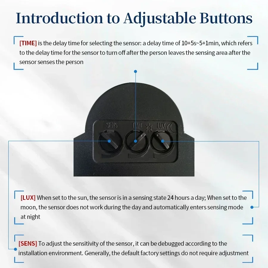 Sensor de movimiento PIR de 11 - Outdoor Lighting With Motion Sensor reseña y precio