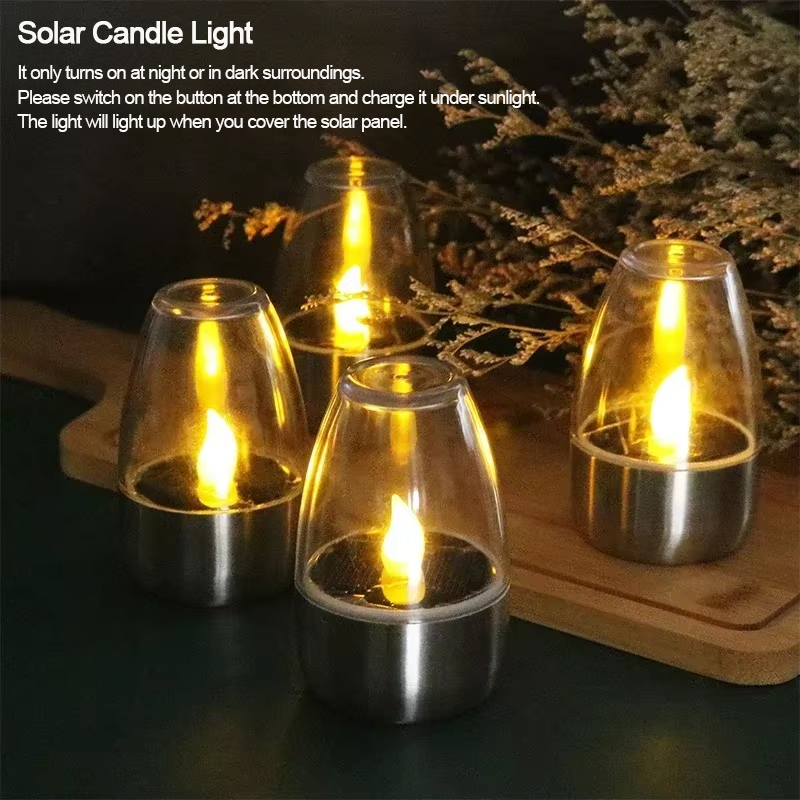 Velas solares LED, luz nocturn - Outdoor Lighting Ideas For Party reseña y precio