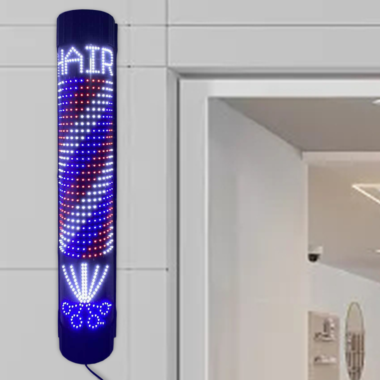Poste de barbero con luz LED g - Outdoor Lighting Unit reseña y precio