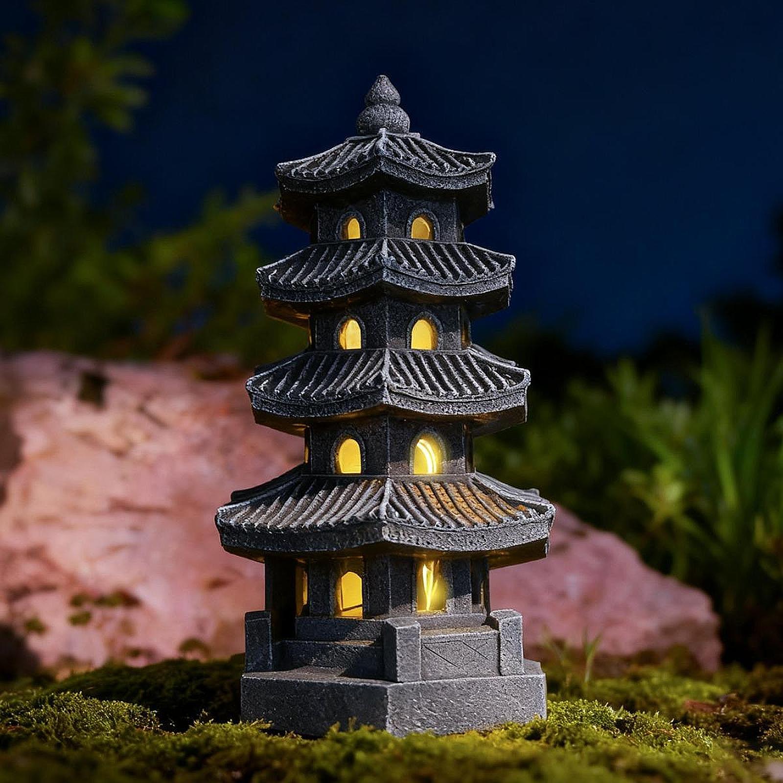 Lámpara Solar de Jardín con Fo - Outdoor Lighting Driveway reseña y precio