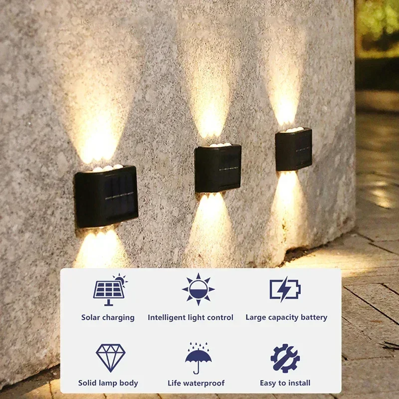 Lámpara Solar LED para Exterio - Outdoor Lighting Types reseña y precio