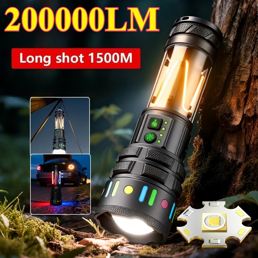 Potente Linterna LED Ultra Bri - Outdoor Lighting Types reseña y precio
