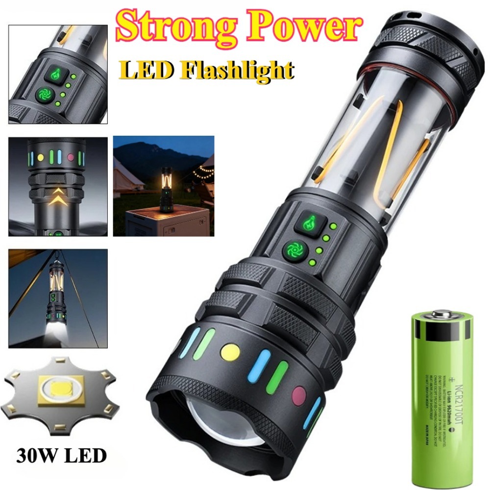 Potente Linterna LED Ultra Bri - Outdoor Lighting Types reseña y precio