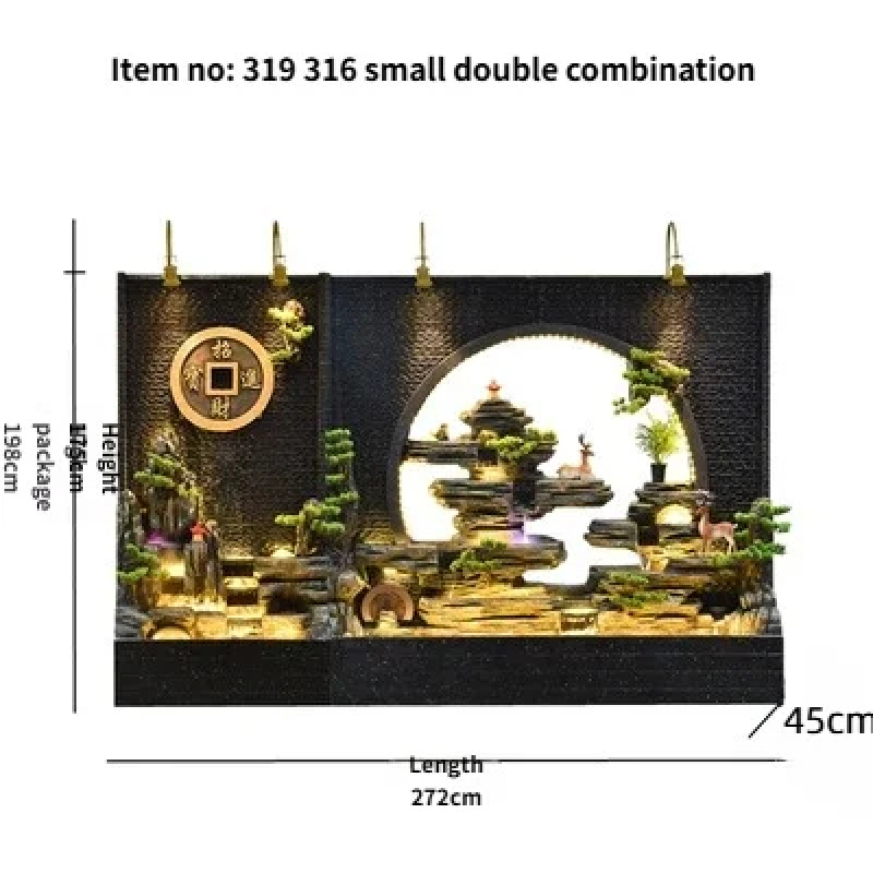 Fuente de Pared Personalizada  - Outdoor Zen Lighting reseña y precio