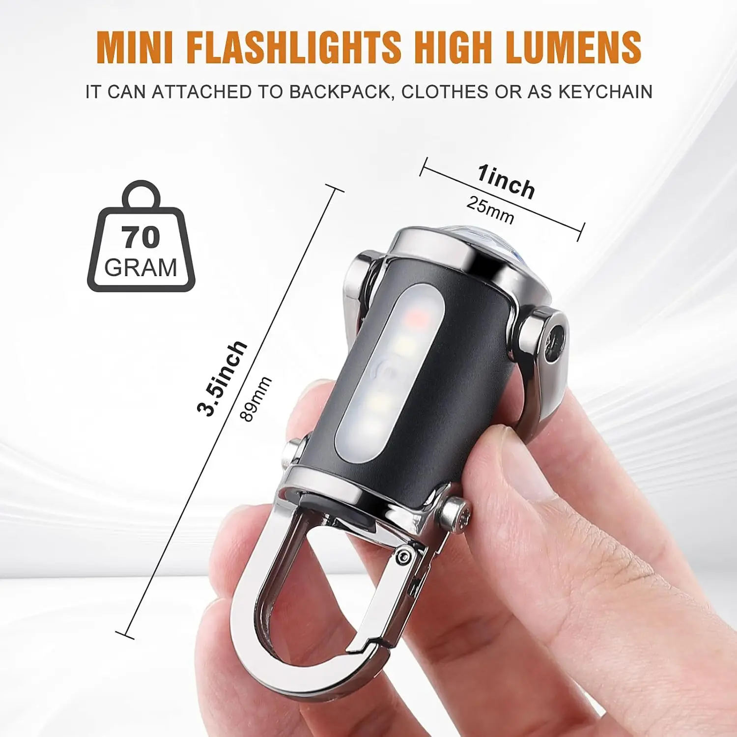 Mini llavero linterna recargab - Outdoor Lighting House reseña y precio