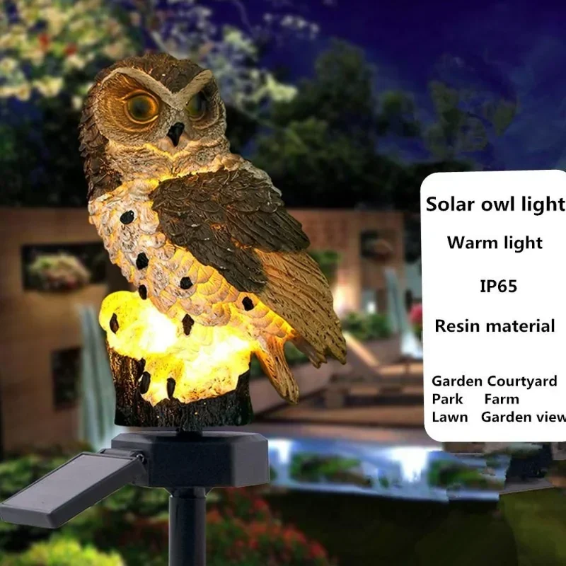 Luces de búho alimentadas por  - Outdoor Lighting Traditional reseña y precio