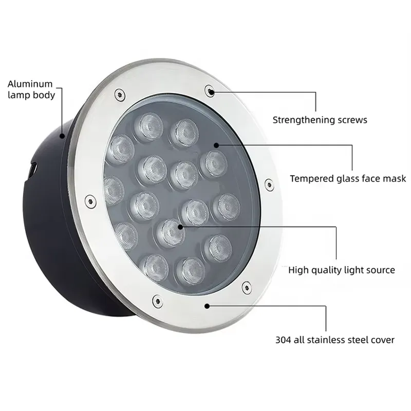 Luz LED Subterránea Impermeabl - Outdoor Lighting Driveway reseña y precio
