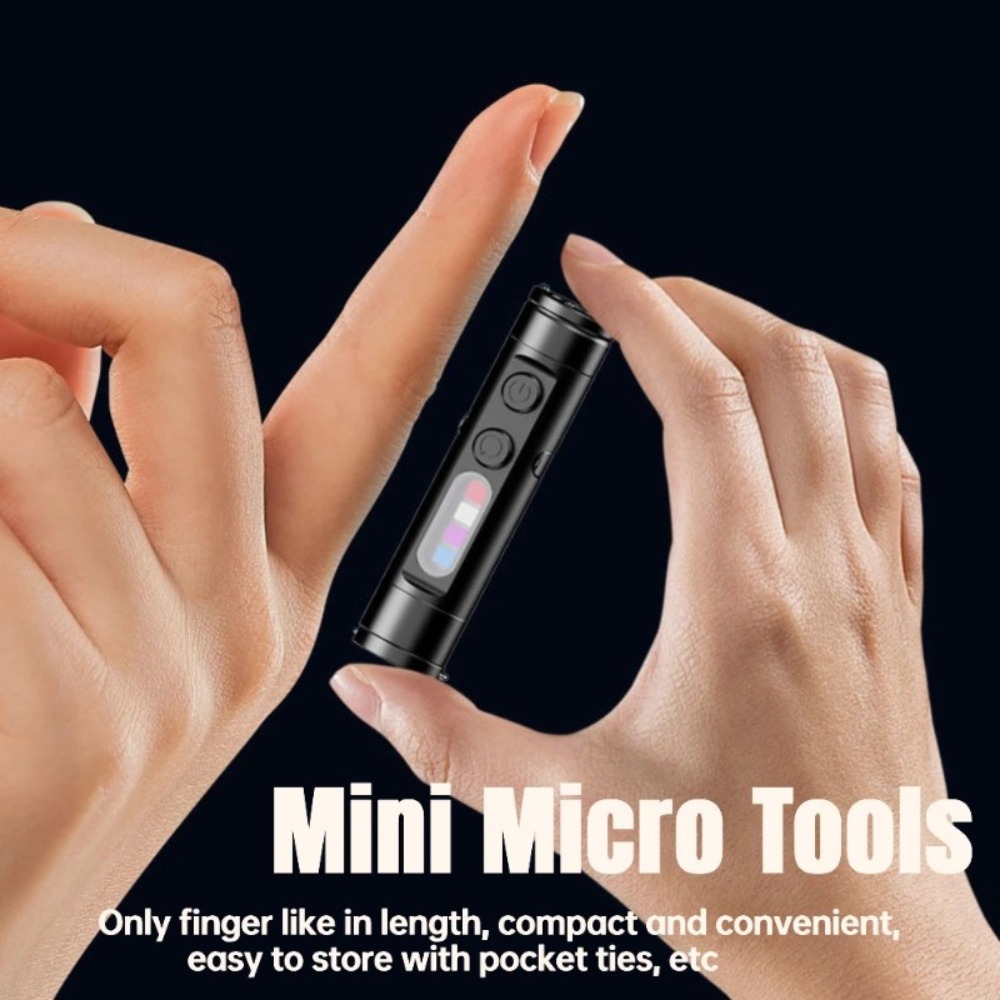 Mini linterna LED recargable t - Outdoor Lighting Types reseña y precio