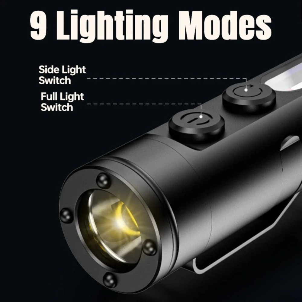 Mini linterna LED recargable t - Outdoor Lighting Types reseña y precio