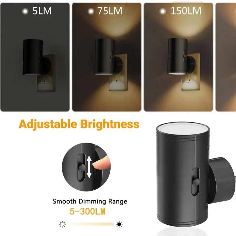 Luz Nocturna LED Moderna con S - Dusk To Dawn Bulb reseña y precio
