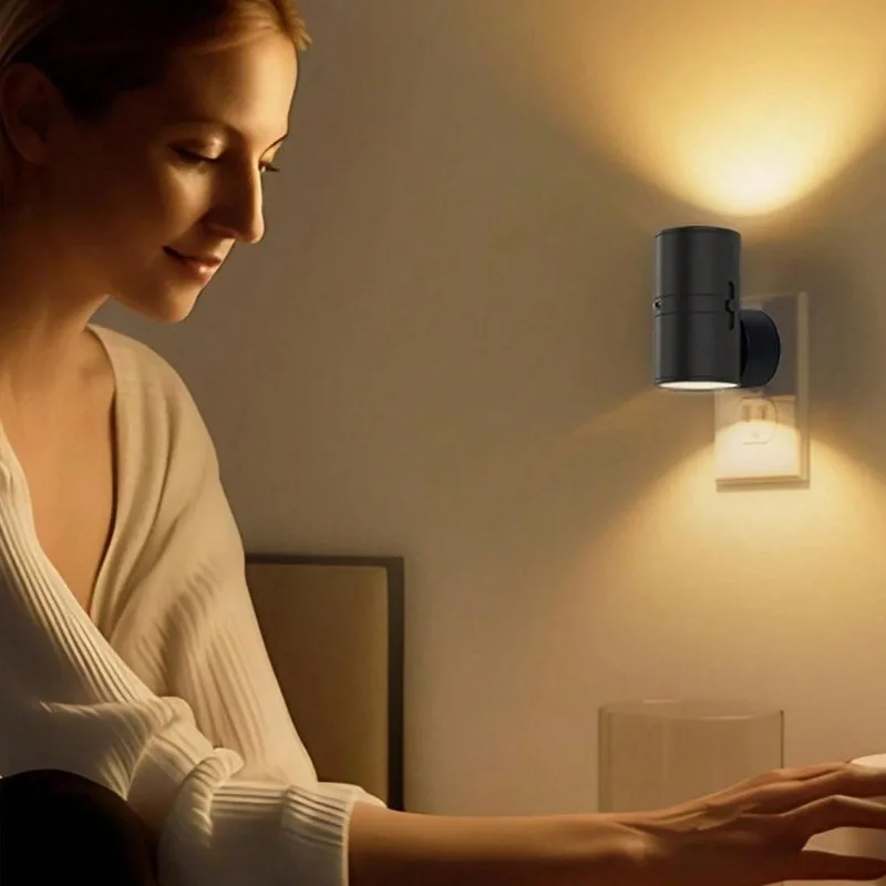 Luz Nocturna LED Moderna con S - Dusk To Dawn Bulb reseña y precio