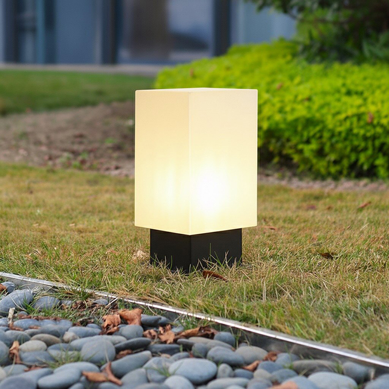 Lámpara de pie luminosa para p - Outdoor Lighting And Decor reseña y precio