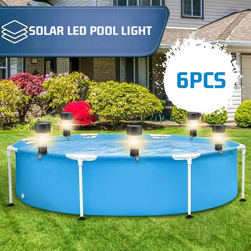 Luces LED Solares para Piscina - Outdoor Lighting Ground reseña y precio