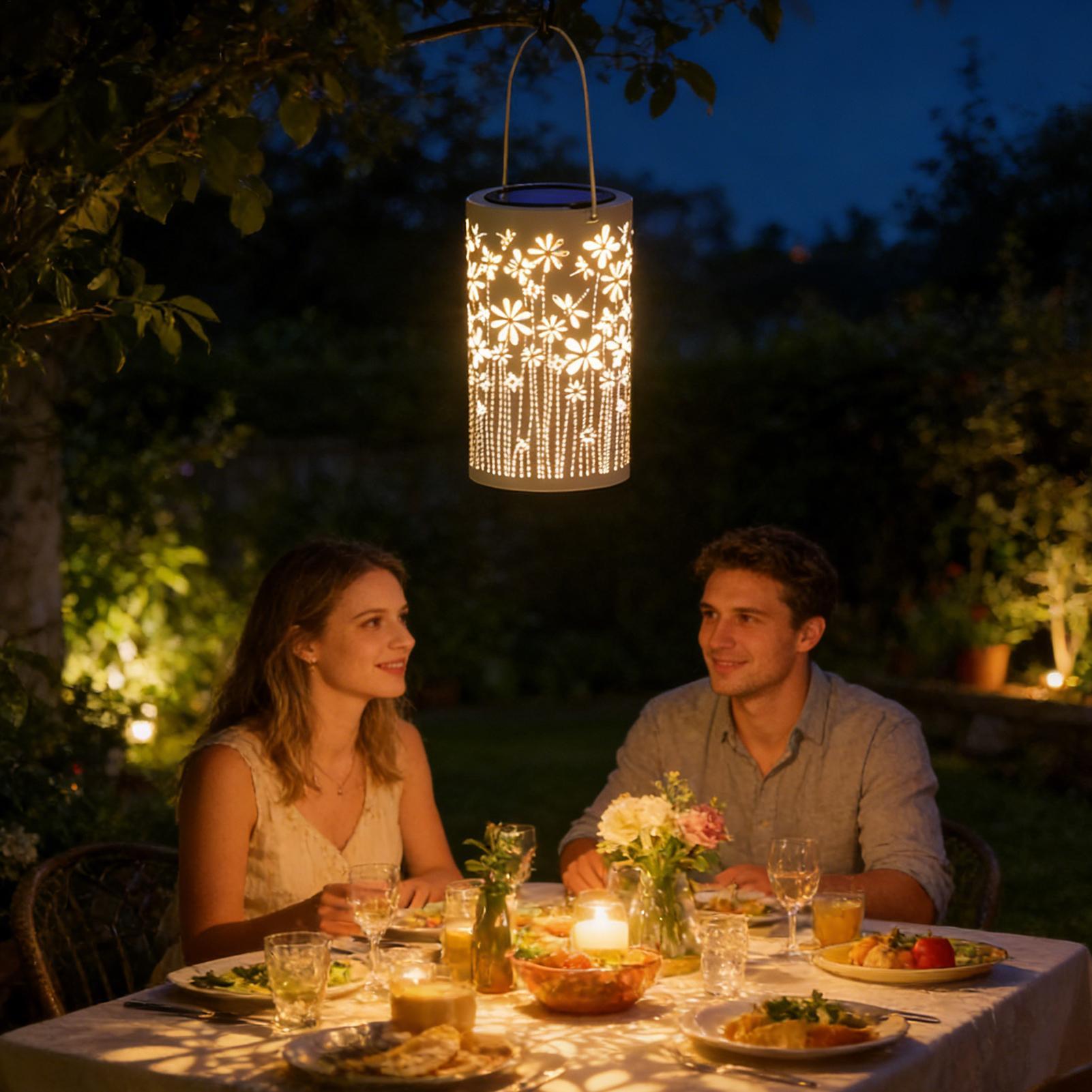 Faroles solares colgantes, lám - Outdoor Lighting And Decor reseña y precio