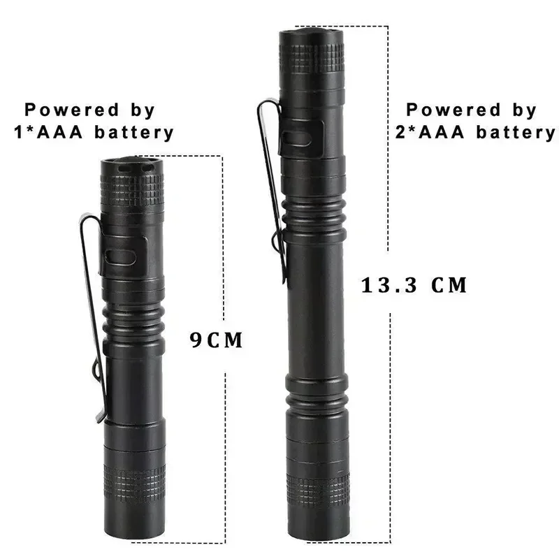 Mini linterna LED portátil con - Outdoor Lighting Types reseña y precio