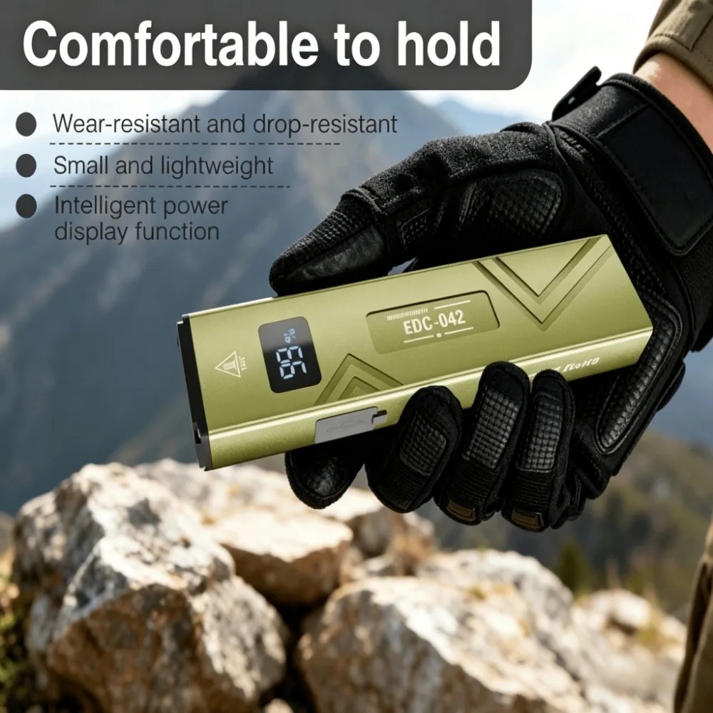 Nueva Linterna EDC Mini Súper  - Outdoor Lighting Types reseña y precio